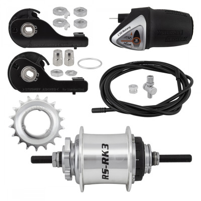 HUB RR S/A 3sp RSRK3 36 6B SL w/TRIM KIT/TWIST-SHIFTER TSC30 135/185mm ROTARY HUB RR S/A 3sp RSRK3 36 6B SL w/TRIM KIT/TWIST-SHIFTER TSC30 135/185mm ROTARY