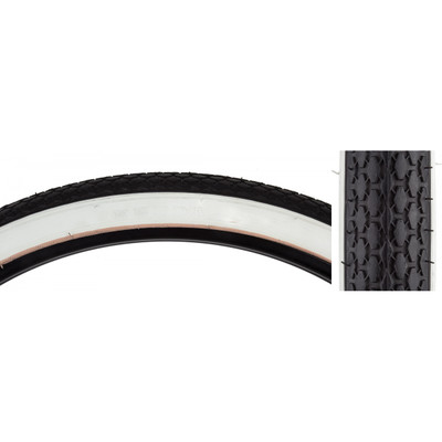 TIRE SUNLT 26x1-3/4 S7 BK/WH STREET K75 WIRE TIRE SUNLT 26x1-3/4 S7 BK/WH STREET K75 WIRE