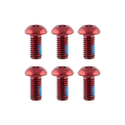 BRAKE PART OR8 DISC BOLTS M5x10 TORX RD PKof6 BRAKE PART OR8 DISC BOLTS M5x10 TORX RD PKof6