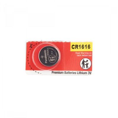 BATTERY PANASONIC LITHIUM CR1616 BATTERY PANASONIC LITHIUM CR1616
