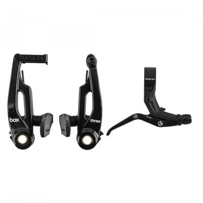 BRAKE CLPR BOX THREE V 108mm w/LEVER BK BRAKE CLPR BOX THREE V 108mm w/LEVER BK