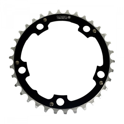 CHAINRING OR8 110mm 34T BK/SL CHAINRING OR8 110mm 34T BK/SL