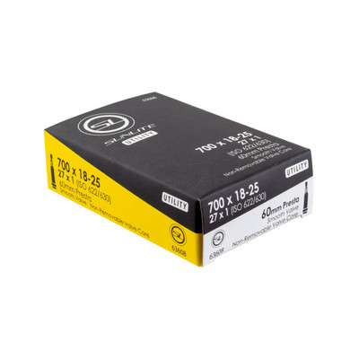 TUBE SUNLT UTILIT 700x18-25 27x1 PV60/SMTH/NRC FFW21mm TUBE SUNLT UTILIT 700x18-25 27x1 PV60/SMTH/NRC FFW21mm