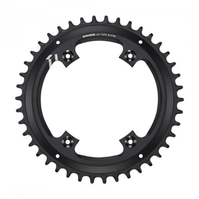 CHAINRING SRAM 42T XSYNC ASYM 4-bolt 110 11s BLK CHAINRING SRAM 42T XSYNC ASYM 4-bolt 110 11s BLK