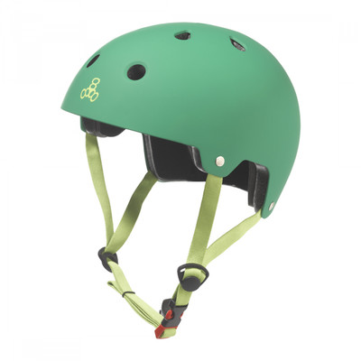 HELMET TRIPLE8 DUAL CERT w/EPS XS-SM GN HELMET TRIPLE8 DUAL CERT w/EPS XS-SM GN