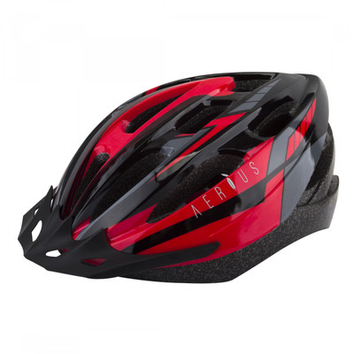 HELMET AERIUS V19-SPORT XL BK/RD HELMET AERIUS V19-SPORT XL BK/RD