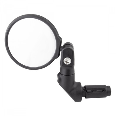 MIRROR SUNLT HIGH IMPACT HD BAR-END UNIVERSAL BK MIRROR SUNLT HIGH IMPACT HD BAR-END UNIVERSAL BK