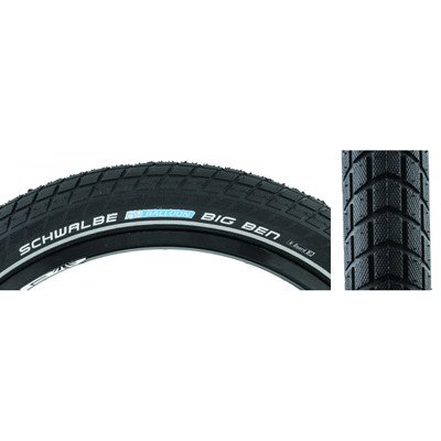 TIRE SWB BIG BEN 27.5x2.00 ACTIVE TWIN K-GUARD BK/BK SBC WIRE TIRE SWB BIG BEN 27.5x2.00 ACTIVE TWIN K-GUARD BK/BK SBC WIRE