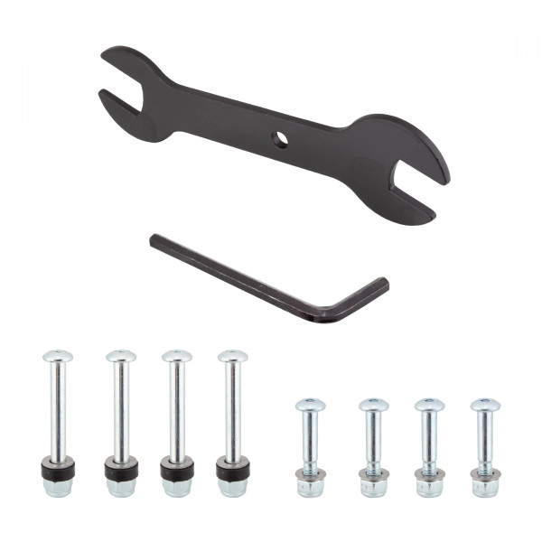 TRAILER SUNLT REP BOLT/NUT/WRENCH KIT CARGO f/98014 8-BOLTS/6&8mmWRENCH/4mmALLEN