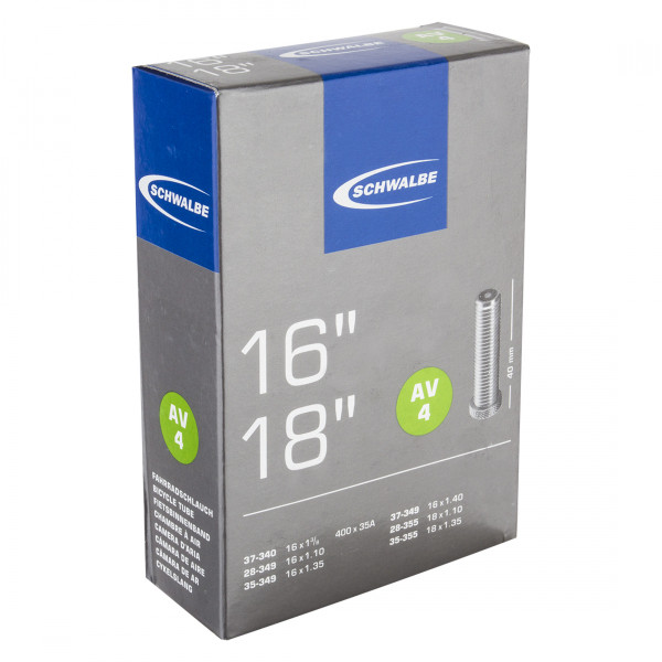 TUBE SCHWALBE 18 340/355x28/37 SV 40mm