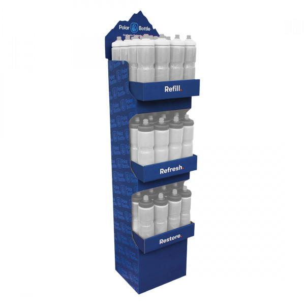 POP POLAR DISPLAY ONLY NO BOTTLES