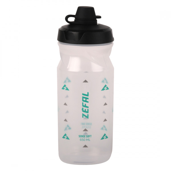 BOTTLE ZEFAL 22oz SENSE SOFT 65 NO-MUD CLR