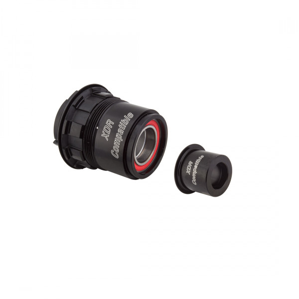 HUB CASS BODY DT SRAM 12s XDR 3 PAWL ALY/STL w/END CAP 12x142