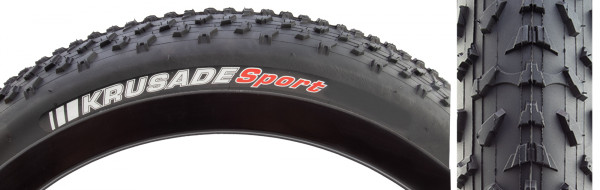 TIRE KEN KRUSADE SPORT 20x4.0 BK/BK SRC/60 WIRE