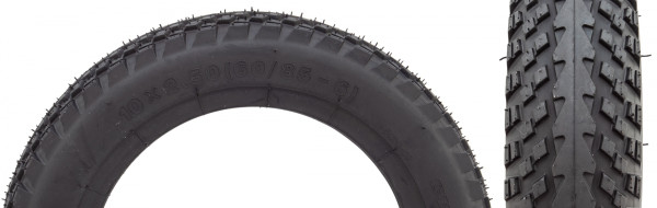 TIRE SUNLT UTILIT SCOOTER 10x2.5 (60/70-6.5)BK/BK H5250