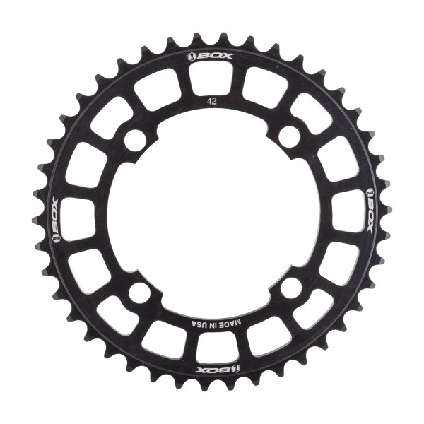CHAINRING BOX TWO BMX 104mm 42T 4B BK