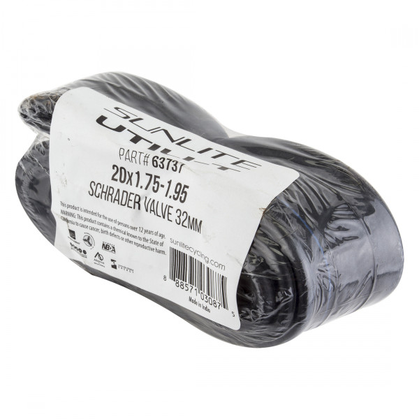 TUBE SUNLT UTILIT BULK 20x1.75-1.95 SV32 BXof50 FFW 38mm