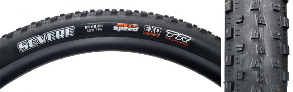TIRE MAX SEVERE 29x2.25 BK FOLD/120 MSPD/EXO/TR
