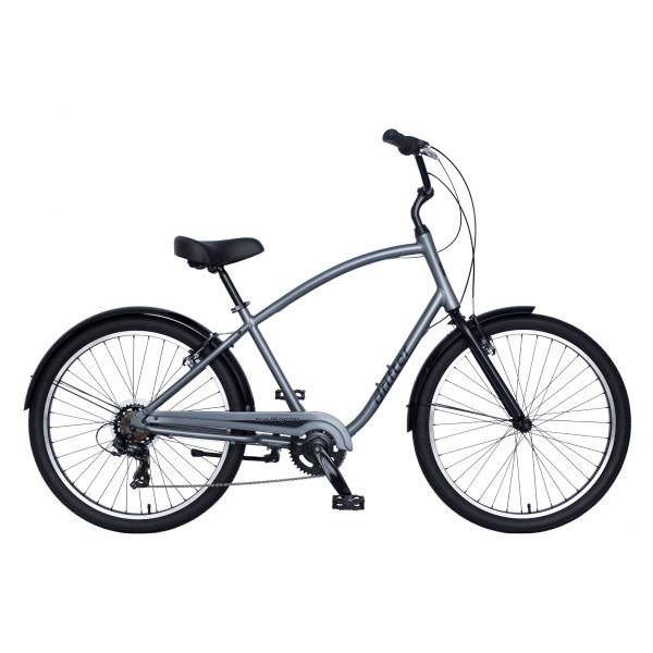 BIKE SUN DRIFTER ALY M19 (I) 7sp SATIN-GRAPHITE/BK-MET
