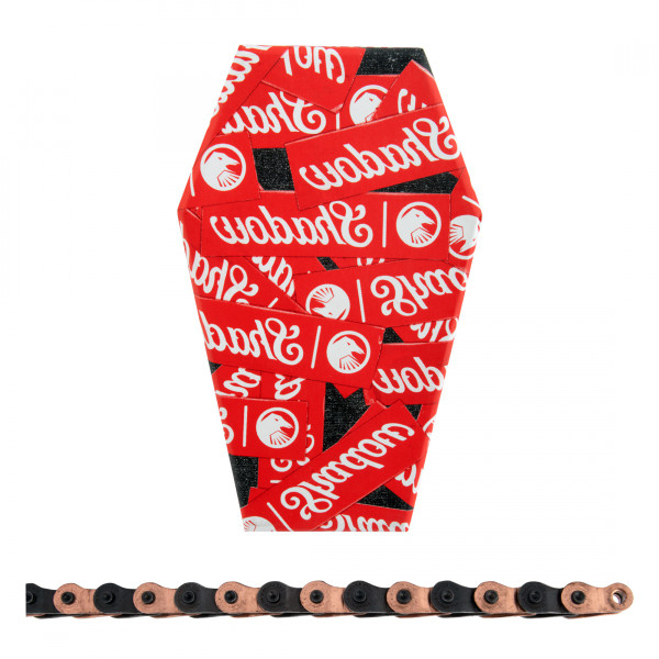 CHAIN TSC 1/2x1/8 INTERLOCK V2 1s COPPER/BK 98L