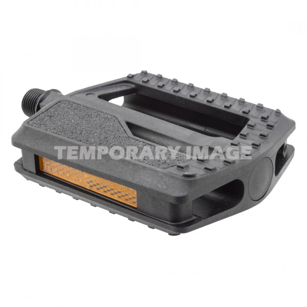 PEDALS SUNLT PLATFORM DUAL TRACTION NYLON 9/16 BK