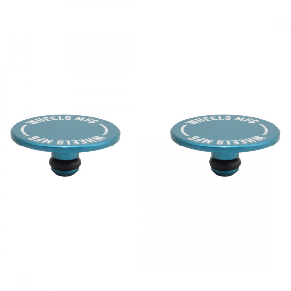 HUB SKEWER WMFG THRU AXLE CAP SET TEAL