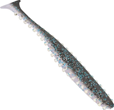8 pk 3-13/16 in. Bluegill Paddle Tickle Tail with Tentacles Lures