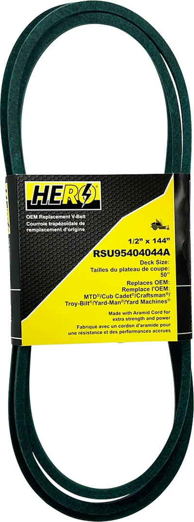 1/2 x 134 in. Aramid Cord Mower Deck V-Belt