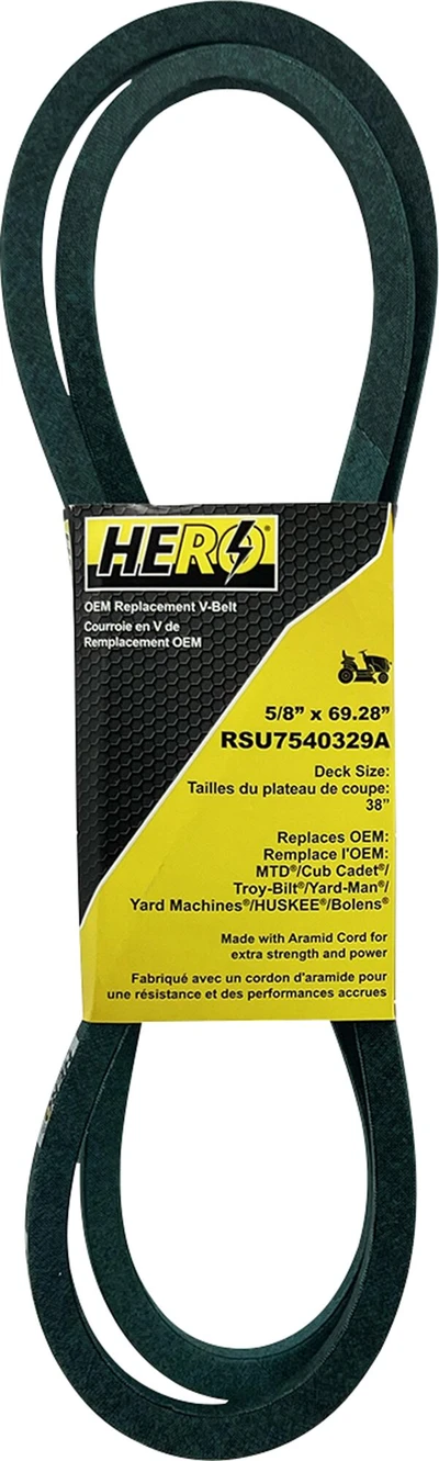 5/8 x 69.28 in. Aramid Cord Mower Deck V-Belt