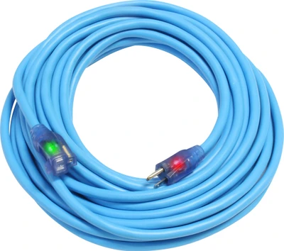 50 ft 12/3  Single-Outlet Lighted Extension Cord