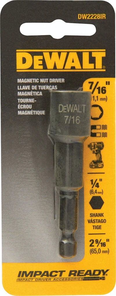1/4 in. dr 7/16 in. Magnetic Nut Driver