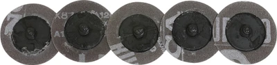 5 pk 2 in. 100 Grit Twist-Lock Sanding Discs