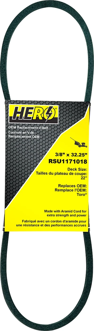 3/8 x 33.25 in. Aramid Cord Mower Drive V-Belt