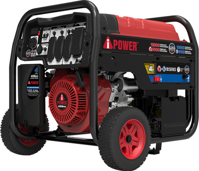 12,000W Dual-Fuel Generator with Electric Start