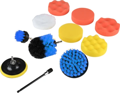 11 pc Power Drill Brush Set