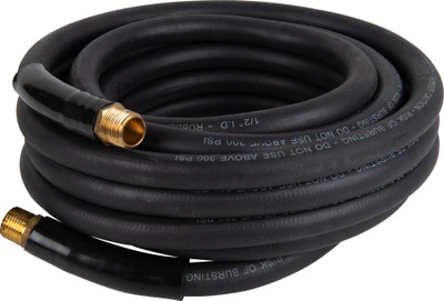 1/2 in. x 25 ft Rubber Air Hose