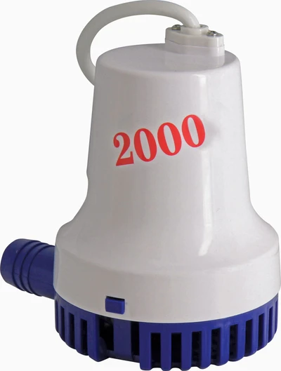 12V 2,000 GPH Bilge Pump