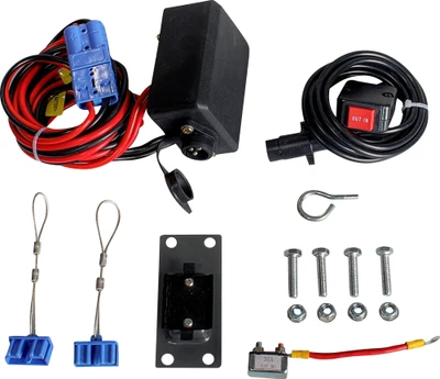 12 V DC Snowplow Electric Winch Kit