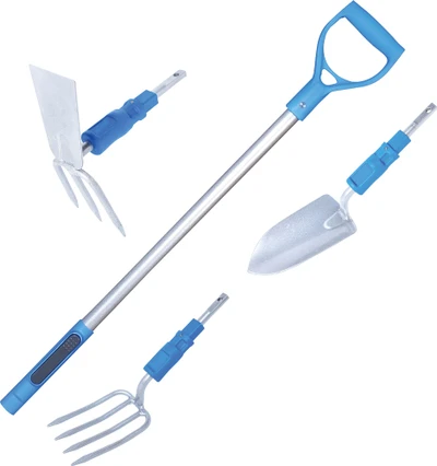 4 pc Multi-Tool Garden Set