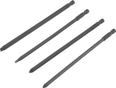 4 pc 6 in. Power Driver Bit Set