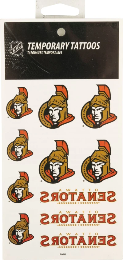 NHL Ottawa Senators Tattoo