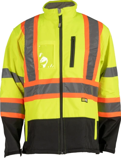 Hi-Vis Soft Shell Jacket -4XL