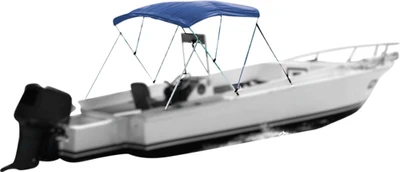 96L x 91 to 96W x 48H in. Four-Bow Bimini Top