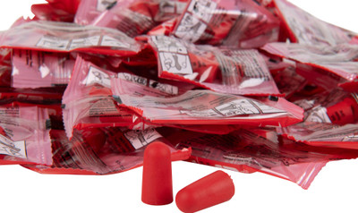 100 pr Foam Earplugs with 32 dB Noise Reduction Rating