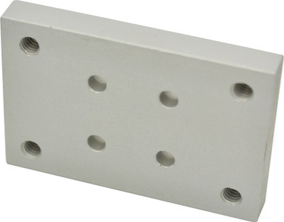 10S 2 pk Flange Mount Caster Base Plates
