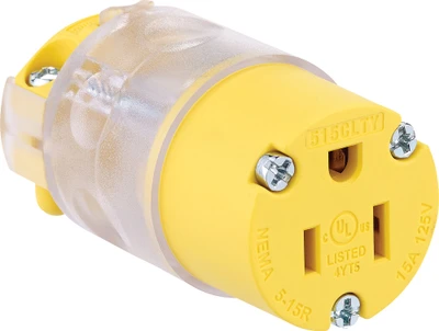 15A 125V Lighted Connector