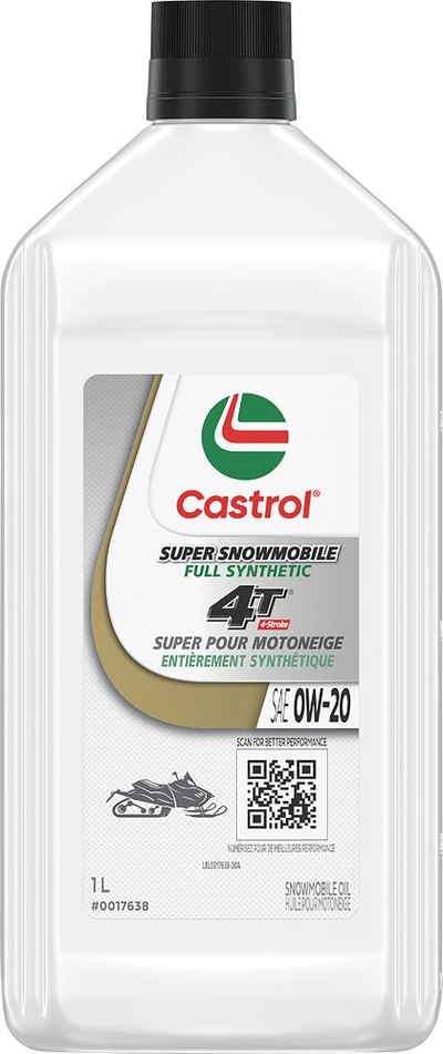 Castrol 4-Stroke Full Synthetic Snowmobile Oil