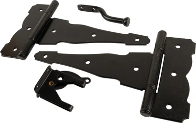 5 pc 8 in. Deco Gate Hinge Set