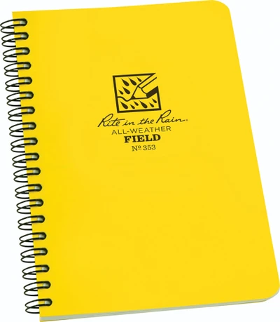 4-3/4 x 7 in. Side Spiral No. 353 Notebook