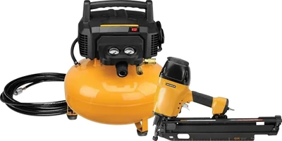 21° Pneumatic Framing Nailer Compressor Combo Kit